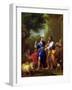 Jacob and Laban, Before 1737-Jean Restout II-Framed Giclee Print