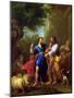 Jacob and Laban, Before 1737-Jean Restout II-Mounted Giclee Print