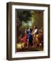 Jacob and Laban, Before 1737-Jean Restout II-Framed Giclee Print