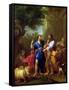 Jacob and Laban, Before 1737-Jean Restout II-Framed Stretched Canvas