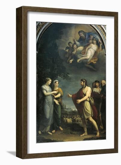 Jacob and Rachel,18th Century-Andrea Appiani-Framed Giclee Print