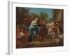 Jacob and Rachel at the Well-Sebastiano Conca-Framed Giclee Print