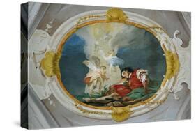 Jacob and the Vision of the Heavenly Ladder-Giambattista Tiepolo-Stretched Canvas