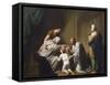 Jacob Blessing Ephraim and Manasseh, 1766-68-Benjamin West-Framed Stretched Canvas