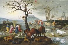 Orpheus Charming the Animals-Jacob Bouttats-Stretched Canvas