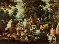 Orpheus Charming the Animals-Jacob Bouttats-Stretched Canvas