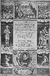 'Title-Page to Burton's Anatomy of Melancholy, 1628', 1628, (1903)-Jacob Christoph Le Blon-Giclee Print