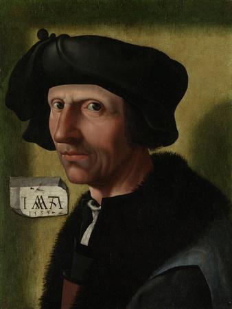Portrait of Jacob Cornelisz Van Oostsanen