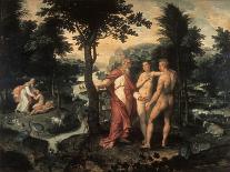 The Garden of Eden, C1580-Jacob de Backer-Framed Stretched Canvas