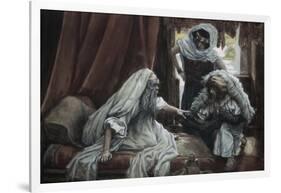 Jacob Deceives Isaac-James Tissot-Framed Giclee Print