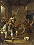 A Seated Cavalier with Soldiers Playing Cards, 1655-Jacob Duck-Giclee Print