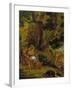 Jacob Fighting the Angel-Eugene Delacroix-Framed Giclee Print