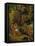 Jacob Fighting the Angel-Eugene Delacroix-Framed Stretched Canvas