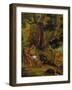 Jacob Fighting the Angel-Eugene Delacroix-Framed Giclee Print