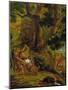 Jacob Fighting the Angel-Eugene Delacroix-Mounted Giclee Print