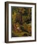 Jacob Fighting the Angel-Eugene Delacroix-Framed Giclee Print