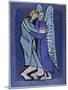 Jacob Fights with the Angel-Leslie Xuereb-Mounted Giclee Print