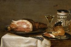 Breakfast Still Life with Cheese and Goblets-Jacob Fopsen Van Es-Giclee Print