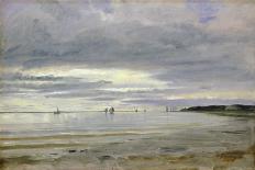 Beach on the Baltic Sea at Laboe, 1842-Jacob Gensler-Giclee Print