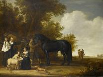 Group Portrait in a Landscape (An Open-Air Party)-Jacob Gerritsz Cuyp-Framed Art Print