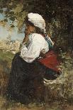 A Roman Girl-Jacob Henricus Maris-Giclee Print