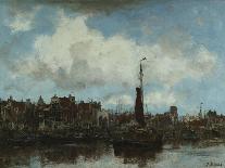 A View of Amsterdam-Jacob Henricus Maris-Mounted Giclee Print