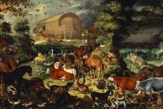 The Animals Entering the Ark-Jacob II Savery-Stretched Canvas