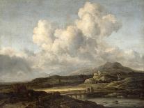 Mountainous Wooded Landscape with a Torrent-Jacob Isaaksz. Or Isaacksz. Van Ruisdael-Giclee Print