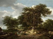 View of Grainfields with a Distant Town, c.1670-Jacob Isaaksz. Or Isaacksz. Van Ruisdael-Giclee Print