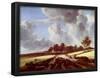 Jacob Isaaksz. van Ruisdael (Wheat fields) Art Poster Print-null-Framed Poster