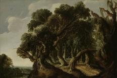 Wooded Landscape, c.1633-Jacob Jacobsz van Geel-Stretched Canvas