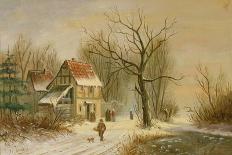 Winter Scene-Jacob Jan Coenraad Spohler-Giclee Print