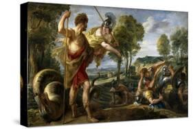 Jacob Jordaens / Cadmus and Minerva-Jacob Jordaens-Stretched Canvas