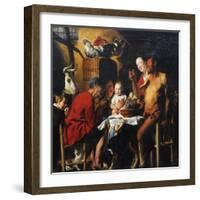 Jacob Jordaens-Jacob Jordaens-Framed Giclee Print