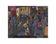 Street Scene (Boy with Kite), 1962-Jacob Lawrence-Art Print