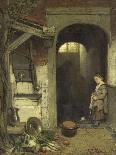 Dorpelingen, Jacob Maris-Jacob Maris-Art Print