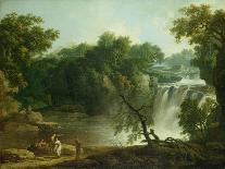 The Falls of Clyde, C.1771-Jacob More-Framed Stretched Canvas