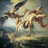 The Fall of Icarus-Jacob Peter Gowi-Laminated Art Print