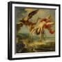 Jacob Peter Gowy / The Fall of Icarus, 1636-1637-Jacob Peter Gowy-Framed Giclee Print