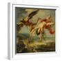 Jacob Peter Gowy / The Fall of Icarus, 1636-1637-Jacob Peter Gowy-Framed Giclee Print