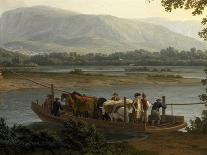 The Bay of Naples Near Santa Lucia Showing the Naval Fleets Returning from Algiers-Jacob Philipp Hackert-Giclee Print