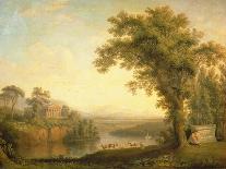 Arcadian Landscape, 1829-Jacob-Philippe Hackert-Framed Giclee Print