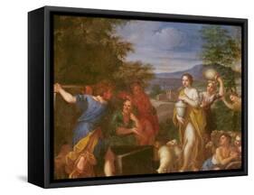 Jacob Protecting Rachel-Francesco Albani-Framed Stretched Canvas