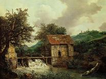 Two Watermills, 1650-1652-Jacob Ruysdael-Framed Stretched Canvas