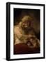 Jacob's Blessing-Rembrandt van Rijn-Framed Giclee Print