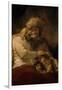 Jacob's Blessing-Rembrandt van Rijn-Framed Giclee Print