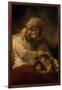 Jacob's Blessing-Rembrandt van Rijn-Framed Giclee Print