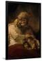 Jacob's Blessing-Rembrandt van Rijn-Framed Giclee Print