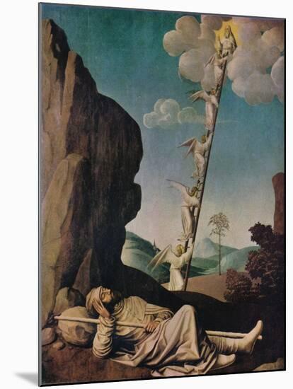 'Jacob's Dream', c1490-Unknown-Mounted Giclee Print