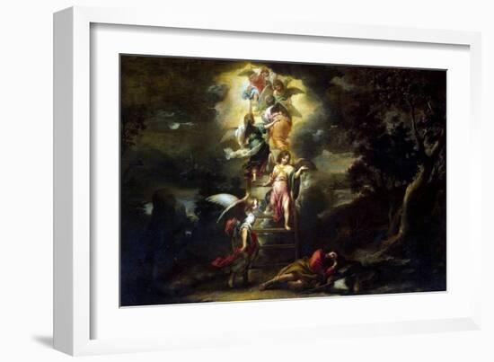 Jacob's Dream, C1665-Bartolome Esteban Murillo-Framed Giclee Print